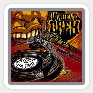 Speaks for Itself Album Artwork Sticker